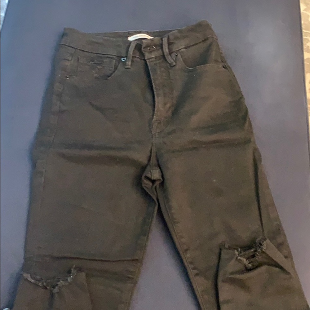 Good American Good Waist Crop